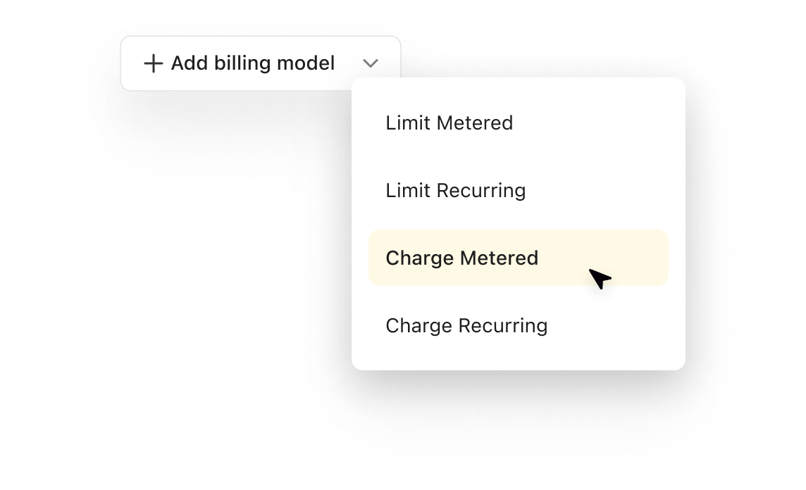 Real-Time Usage Metering